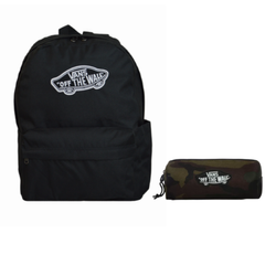 Vans Old Skool Classic Backpack Black VN000H4YBLK1 + Pencil Pouch Vans