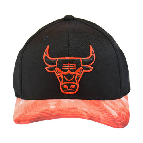 Mitchell & Ness NBA Tie Dye Classic Red Chicago Bulls Snapback Cap - 6HSSFH21HW002-CBUBKRD