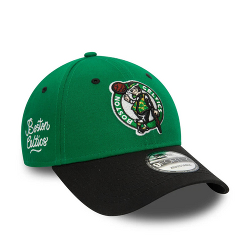 New Era 9FORTY NBA Boston Celtics Side Patch Green Adjustable Cap - 60565135