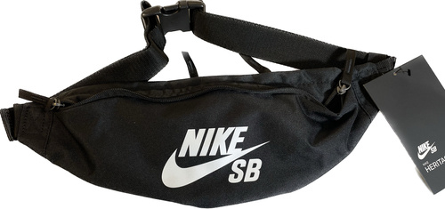 Nike SB Heritage Black Waist bag - BA6077-010