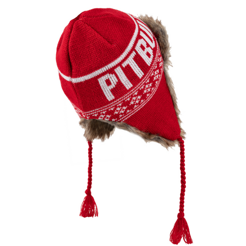 Pit Bull West Coast Mission Bay Red Winter Hat - 619001450000