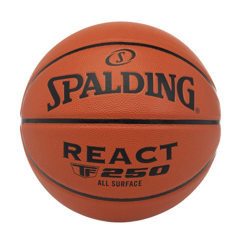 Set to Basketball Portable Stand OneTeam + Spalding TF-250 REACT Ball