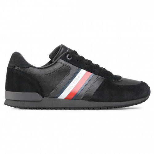 Tommy Hilfiger Iconic Mix Runner Topánky - FM0FM03000-BDS