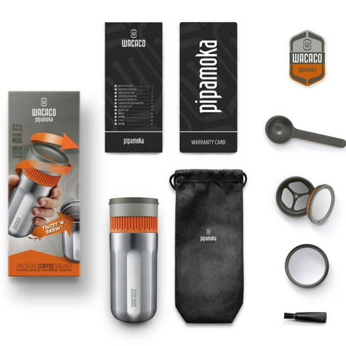 Travel Portable 2-in-1 Coffee Cup Espresso Maker Wacaco Pipamoka 236ml