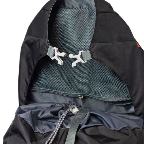 Trekking travel backpack black 60 L Bergson - MATTERHORN 60