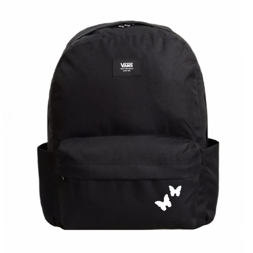 Vans Old Skool Classic Backpack Black VN000H4WBLK1 + Custom Butterfly