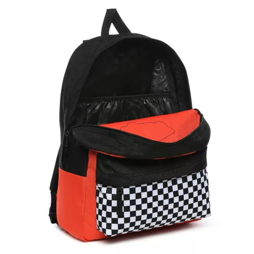 Vans Realm Paprika-Checkerboard VN0A3UI6ZKF + Court Side Printed Hat
