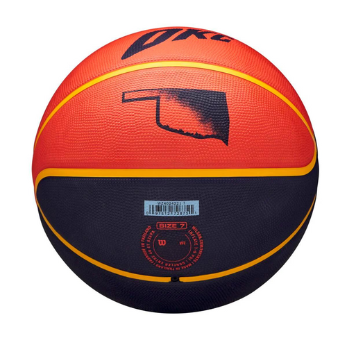 Wilson 2023-2024 NBA Oklahoma City Thunder Team City Edition Icon Basketball- WZ4024221XB