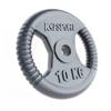 Gym cast iron disc 10 kg K-SPORT - O10