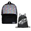 Vans Glitter Check Realm Batoh - VN0A48HGUX9 + Bag