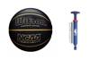 Wilson NCAA Highlight Gold Indoor / Outdoor Basketball - WTB067519XB07 + Pump