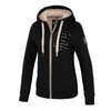 Women's warm zipped hoodie black Pit Bull Sherpa Ruffina - 18401190000